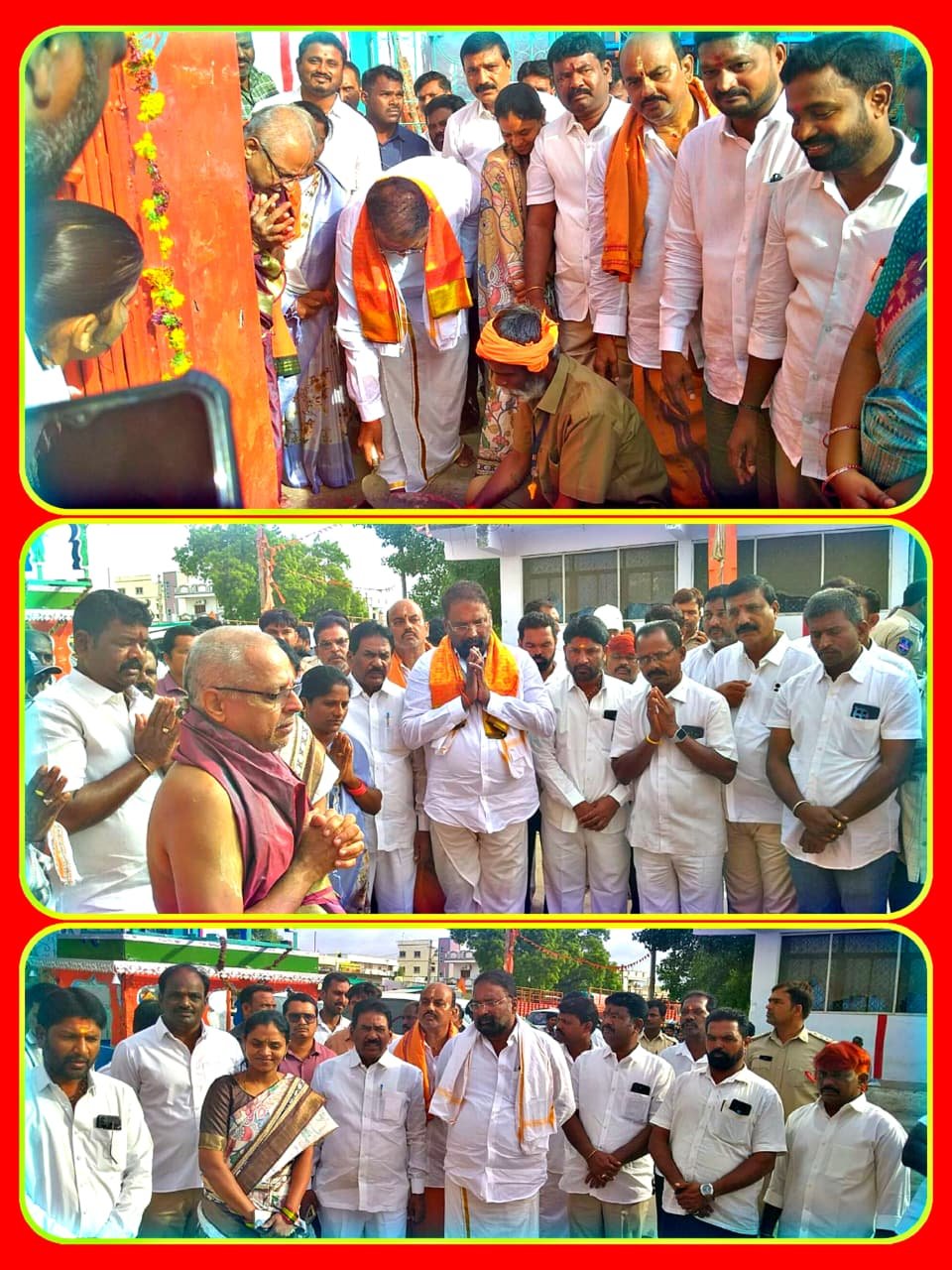 బ్రహ్మోత్సవాలనాటికి రాజగోపురం పూర్తి చేయాలి 